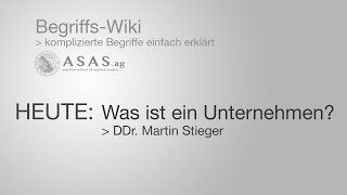 Was ist ein Unternehmen [upl. by Nobel]