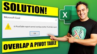 A PivotTable report cannot overlap another PivotTable report – Solution [upl. by Shani]