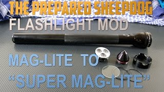 quotSuper MagLitequot How to create the ULTIMATE MAGLITE  Secret remove maglite switch with a torx wrench [upl. by Madelin]