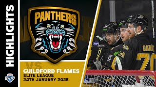 Nottingham Panthers v Guilford Flames  240125  Elite League [upl. by Sulakcin]