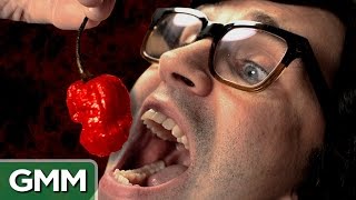 World’s Hottest Pepper Challenge Carolina Reaper [upl. by Allicirp776]