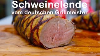 Schweinelende auf dem Grill vom deutschen Grillmeister [upl. by Irod]