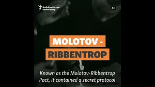 MolotovRibbentrop The Pact That Changed Europes Borders [upl. by Rellim]