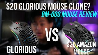 Cheap Lightweight Gaming Mouse BM600 Wireless Mouse  A 20 Glorious Mouse Clone [upl. by Frances]