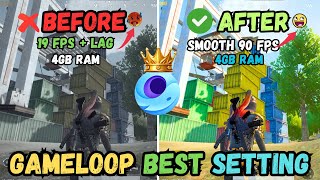 28 Update Gameloop Lag Fix 4 Gb Ram  PUBG Mobile Emulator Best Setting For Low End Pc Boost Fps [upl. by Porty536]