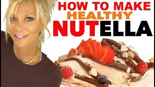 Make Your Own Healthy Nutella Chocolate Spread [upl. by Ecirted]