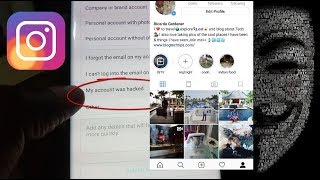 How to get back a Hacked Instagram Account [upl. by Delmer]