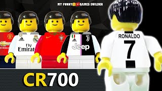 Cristiano Ronaldo 700 Career Goals in Lego Football [upl. by Sherry21]