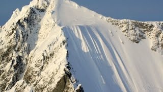 Pro Skier Survives 1600ft Fall Down Mountain [upl. by Aerdnod]