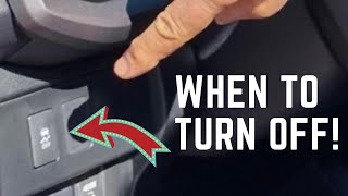 Traction Control Off Button Mechanic explains what it does and when to turn traction control off [upl. by Socram978]