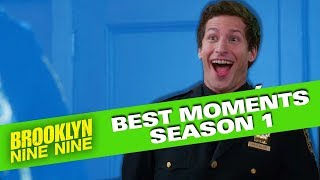 Season 1 BEST MOMENTS  Brooklyn NineNine [upl. by Enawyd]