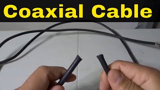 How To Fix A Cut Coaxial CableF Connector Repair Tutorial [upl. by Derron3]