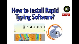 How to install free rapid typing tutor in laptop or PC  Download Rapid Typing Software [upl. by Eahsat]