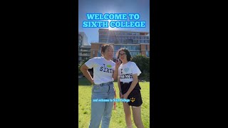 Welcome to Sixth College [upl. by Adnilim]