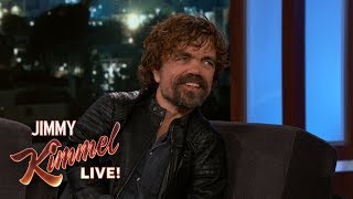 Peter Dinklage on Game of Thrones Cast Pranks [upl. by Aciraj]