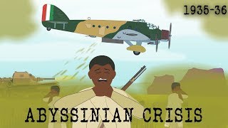 The Italian invasion of Abyssinia 193536 [upl. by Egduj258]