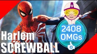 Screwball Stealth Challenge Harlem  SpiderMan PS4 Turf Wars DLC GamePlay [upl. by Scuram]