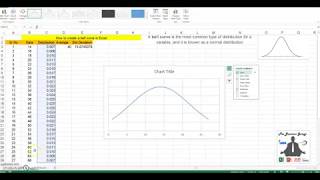 How to Create Bell Curve in Excel [upl. by Mathian271]