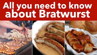 6 German Bratwurst Varieties  Bratwurst types  Bratwurst Meal Ideas [upl. by Bedell]