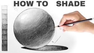 How To Shade A Drawing  Full Tutorial [upl. by Manella743]