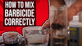 How To Use Barbicide and Barbicide Mixing Instructions [upl. by Boswell973]