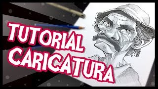 TUTORIAL  COMO HACER UNA CARICATURA  Trada Art [upl. by Ennoirb51]