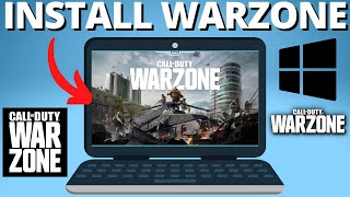 How to Download Warzone to PC amp Laptop [upl. by Llyrrad]