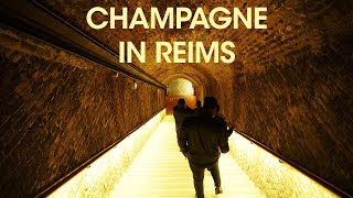 Reims Champagne 🥂🍾🥂  A Day Trip From Paris By Train [upl. by Daffy]