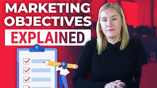 Marketing Objectives Explained  10 Examples [upl. by Eima317]