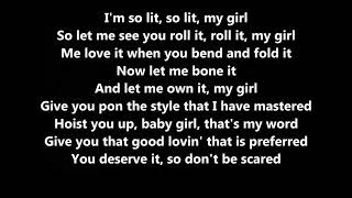 Sean Paul No lie FT Dua Lipa lyrics [upl. by Jessabell]