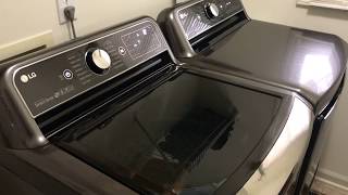 LG Washer and Dryer From Best buy [upl. by Aehsal]