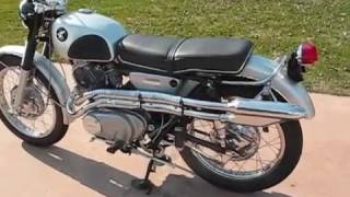 Honda 305 Scrambler CL77 Restoration [upl. by Hillman233]