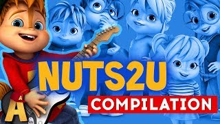 NUTS2U Compilation  Alvin and The Chipmunks  Planet Chipmunk [upl. by Legra]