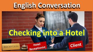 English conversation Hotel checkin [upl. by Sisi]