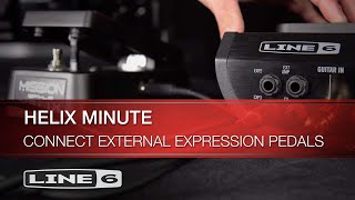 Line 6  Helix Minute Connect External Expression Pedals [upl. by Gavini]