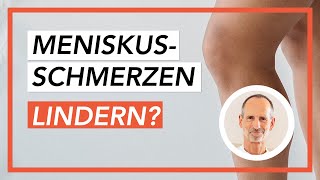 MeniskusSchmerzen Diese Übungen könnten WIRKLICH helfen [upl. by Eelram]