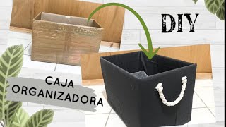 DIY Caja Organizadora  transformación de caja de cartón [upl. by Conte]