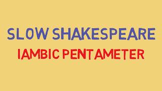 What is Iambic Pentameter [upl. by Ocsisnarf]