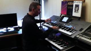 Moliendo Cafe Improvisation Yamaha Tyros 5 Roland G70 By Rico [upl. by Jourdan]