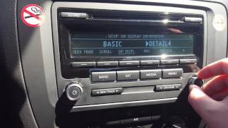 How to Enable Song Data on the Volkswagen RCD310 Radio [upl. by Bremble49]