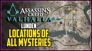 Lunden All Mysteries Locations Assassin’s Creed Valhalla [upl. by Cara]