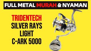 TRIDENTECH SILVER RAYS LIGHT ARK  reel full metal mewah harga murah [upl. by Llehsram]