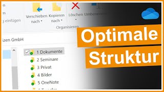 OneDrive Die optimale OrdnerStruktur 7 OrdnerSystem [upl. by Samira120]