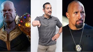 La voz Barranquillera de Thanos y Dwayne Johnson y otros personajes  Juan Carlos Tinoco Ripoll [upl. by Barimah608]