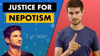 Sushant Singh Rajput  Real Solution of Nepotism  One Year Later  Dhruv Rathee [upl. by Odrahcir]