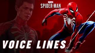 Marvels SpiderMan Voice Lines  Efforts [upl. by Htebirol]