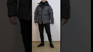 Mens Canada Goose MacMillan Parka Graphite [upl. by Barber369]