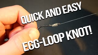 Quick and Easy EggLoop Knot  Tutorial [upl. by Emoryt869]