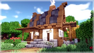 The Most Compact Starters House in Minecraft [upl. by Nallac]