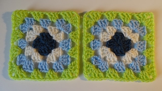 Traditionele Granny Square haken [upl. by Hoban]